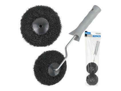 Váleček na stěrku pro rohy s držadlem 10 cm + náhradní váleček GEKO