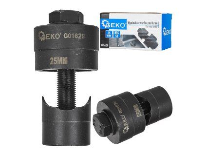 Děrovač plechu pro vodovodní baterie 25 mm – ocel 40CR, tvrdost 53 HRC | GEKO