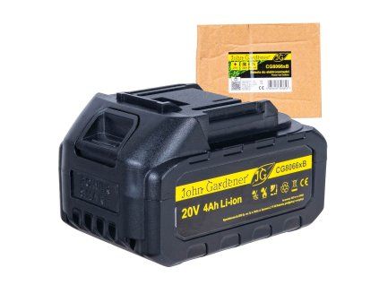 Náhradní baterie Li-Ion 4,0 Ah / 20 V GEKO pro akumulátorové nářadí řady G8066x
