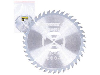 Pilový kotouč s VHM zuby GEKO 150 mm / 40 zubů pro akumulátorový křovinořez G80668