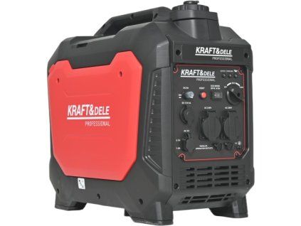 Invertorová elektrocentrála Kraft&Dele KD3163 3,7 kW 230V + 12V + USB