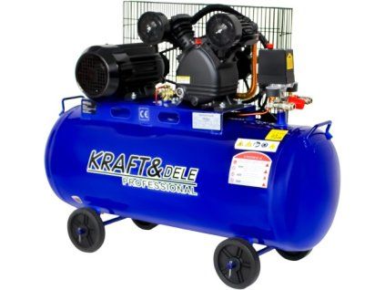 Olejový kompresor 100 l / 3,4 kW / 400 V — Kraft-Dele KD4055