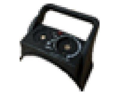 Plastová rukojeť Kraft&Dele KD11728 — náhradní díl pro elektrický ohřívač vzduchu 3,5 kW