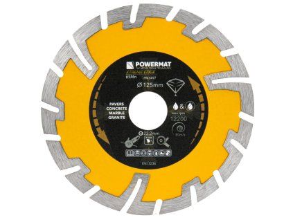 Segmentový diamantový kotouč 125 mm PM-TDCS-1254T