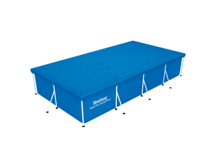 24211 3 55713 3 kryt na bazen s kovovym ramem 400 x 211 cm bestway 58107 ochrana pred necistotami