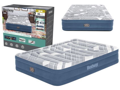 44322 1 nafukovaci matrace bestway 203 x 152 x 36 cm velka rodinna matrace do bazenu a na vodu