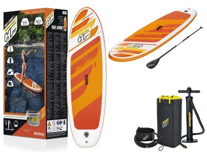 Nafukovací paddleboard Bestway Hydro-Force 274 × 76 × 12 cm s pádlem a příslušenstvím