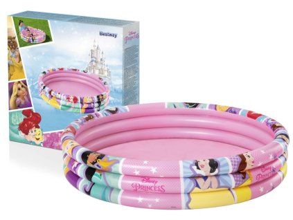 Nafukovací dětský bazének Disney Princezny 122 × 25 cm Bestway