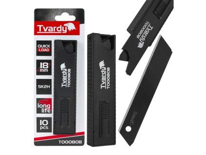 Čepel pro nůž 100×18×0,5 mm SK2H 10 ks s dávkovačem QUICK-LOAD