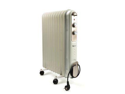 Ohřívač oleje s regulací a termostatem 11 žebér 2500 W B14 Geko – rychlé rozmrazování a ohřívání kapalin a olejů pro autodílny i domácí použití