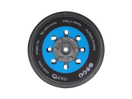 Excentrický brusný kotouč s ržepech G80811 150 mm — Geko