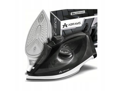 Parní žehlička ABRAMS OS-220 — 3000 W, parní ráz 250 g, Anti-Drip/Anti-Calc