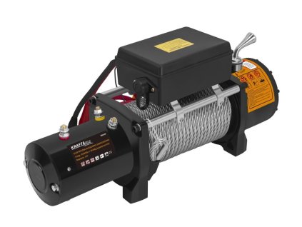 Elektrický terénní naviják 12V 8000 lbs Kraft&Dele KD2196 - celkový pohled