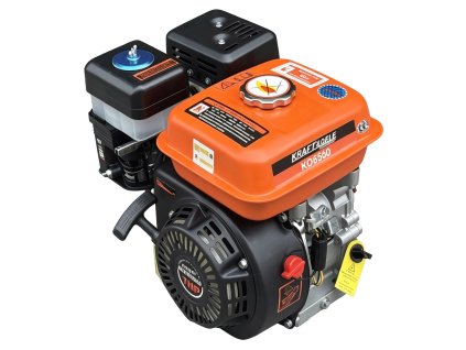 Čtyřtaktní spalovací motor 7 HP (210 ccm), horizontální hřídel 19 mm – Kraft&Dele KD6550 - foto 1