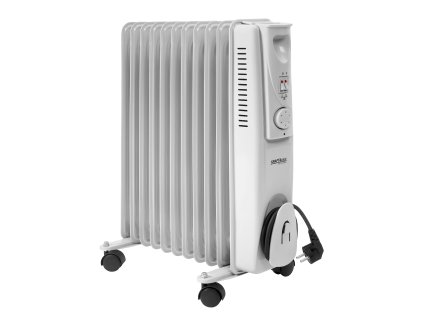 Elektrický olejový radiátor 2 500 W (11 žeber) s termostatem – Kraft&Dele KD6511 - foto 1