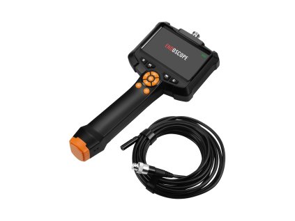 Průmyslová inspekční endoskopická kamera s duální sondou HD a 4,3" IPS – Kraft&Dele KD5543 - foto 1
