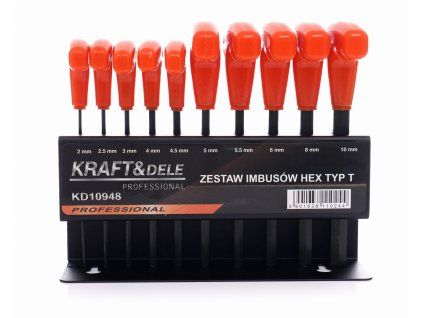 61113 1 sada 10 imbusovych klicu na stojanku kd10948
