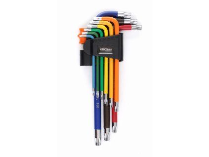 61128 1 sada barevnych torx klicu 9 ks kd11930