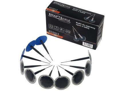 59166 1 koliky na opravu pneumatik s naplasti 6 mm 10 kusu kd5913
