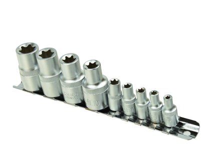 54489 9 ks sada torx klicu e4 16 1 4 a 1 2 na liste geko 20