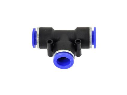 54837 automaticka spojka hadice pu pe typ t prumer 8 mm 25 50 500