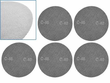 55251 brusna sitka na suchy zip 225 mm p40 5 250