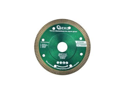 56175 diamantovy kotouc 125x10x22 23 mm pro rezani dlazby 100