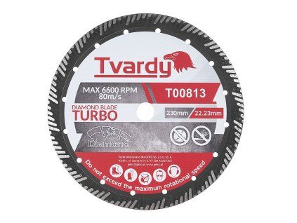 56241 diamantovy kotouc turbo 230x15x22 23 mm profi 25