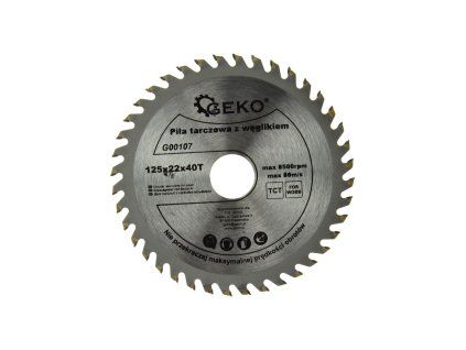 59718 kotouc na drevo 125x22x40t 200