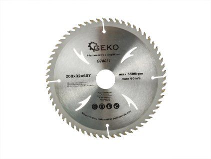 59781 kotouc na drevo 200x32x60t otvory 50