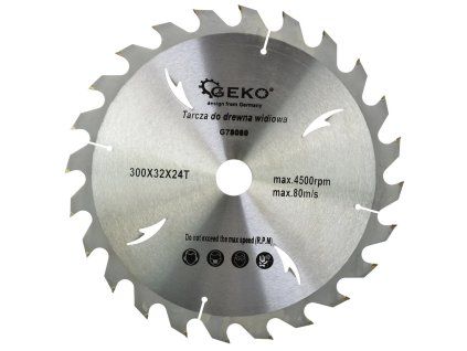 59871 kotouc na drevo 300x32x24t otvory 20