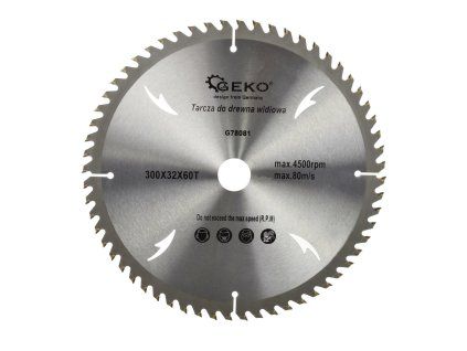 59886 kotouc na drevo 300x32x60t otvory 20
