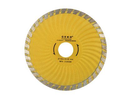 60042 kotouc prumer 125 mm turbo plus geko 100