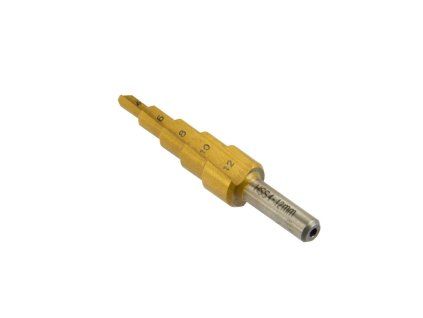 60564 kuzelovy vrtak hss tin 4 12 mm 20 25 200