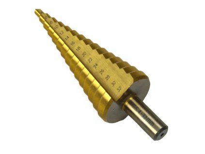 60570 kuzelovy vrtak hss tin 4 32 mm 25 100