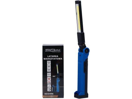 60843 1 72939 1 led workshop svitilna kd3496 s usb c 360 otocna magneticka bezpecnostni rezimy