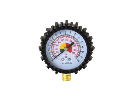 61542 manometr pro pumpovaci pistoli 150 200