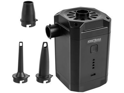 119559 nabijeci vzduchova pumpa kd5501 5500mah s usb c a vymennymi nastavci