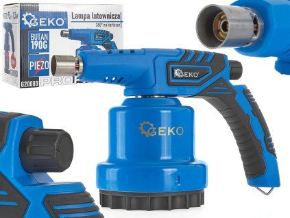 64425 pajeci lampa s piezoelektrickym zapalovacem 360 stupnu na kartuse 190 g kov profi 12
