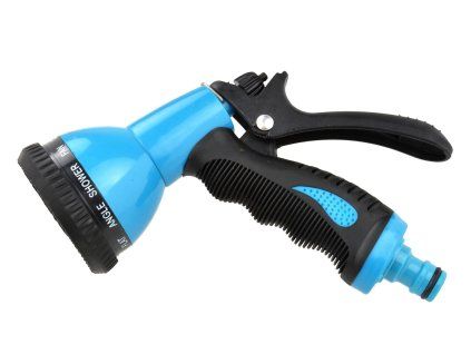 65379 plastovy pistolovy nastroj 7 funkci blue line geko 48