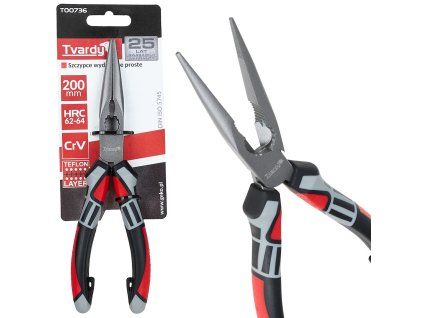 66288 prodlouzene rovne kleste 200 mm crv 6 60