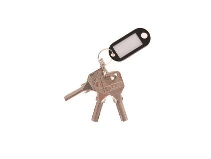 66909 privesky identifikatory na klice cerne 10 ks 200