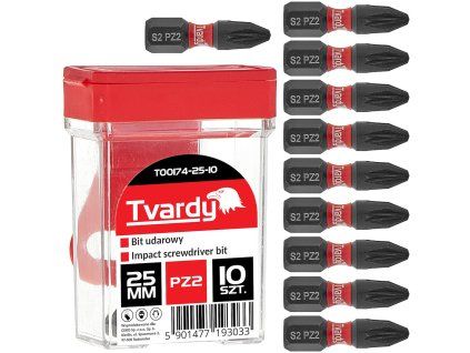 67125 razovy bit pz2 25 mm s2 krabicka 10 100 1200