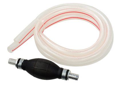 67557 rucni palivova pumpa 12 mm s hadicemi 2 x 1 m hruska 50
