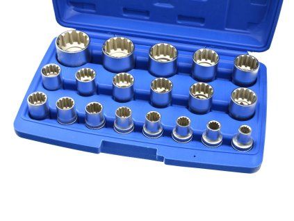 68154 sada 19 ks dvanactihranych nastavcu 8 32 mm kufr 10