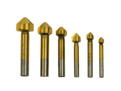 68631 sada kuzelovych frez hss tin 6 3 20 5 mm 6 ks 50