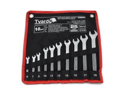 68895 sada plochych a okovych klicu 10 ks 6 19 mm crv cs saten 20