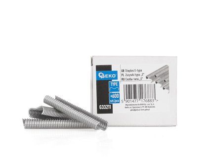 70215 spony typu e pro upevneni plotoveho pletiva 600 ks 60