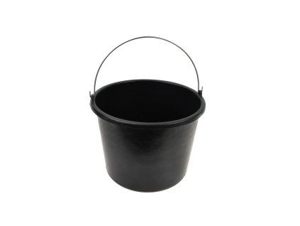 70416 stavebni kbelik 12 l cerny