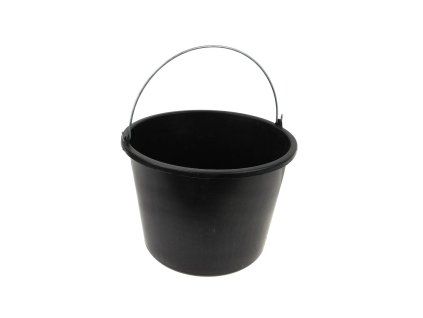 70425 stavebni kbelik 16 l cerny